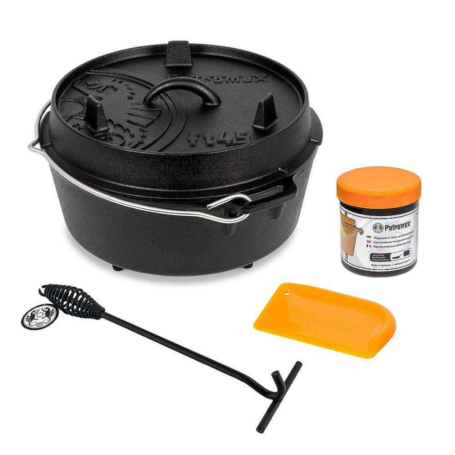 Dutch Oven/Feuertopfe | Petromax Feuertopf Ft4.5 Starter-Set Dutch Oven Set 4 Liter