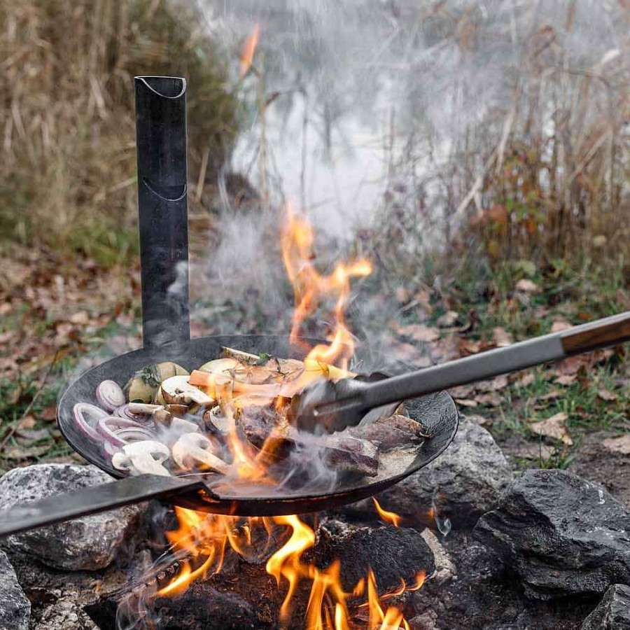 Schmiedeeiserne Pfannen | Petromax Lagerfeuerhalter Aus Schmiedeeisen