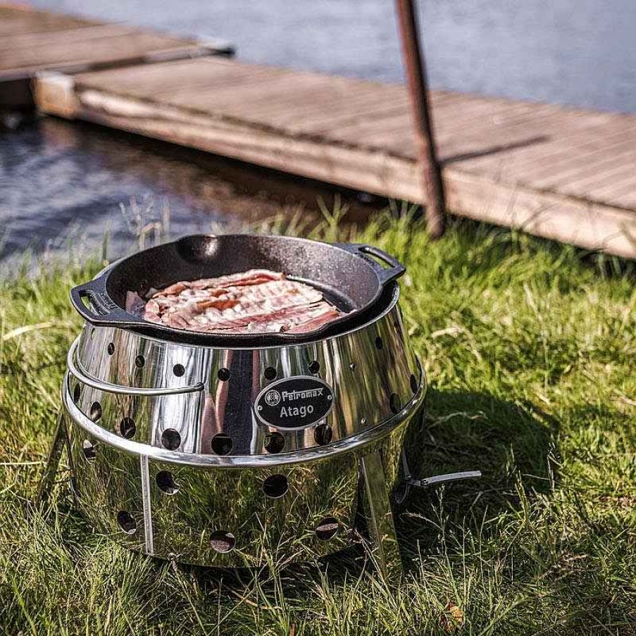 Gusseisenpfannen | Petromax Grillfeuerpfanne Mit Griff